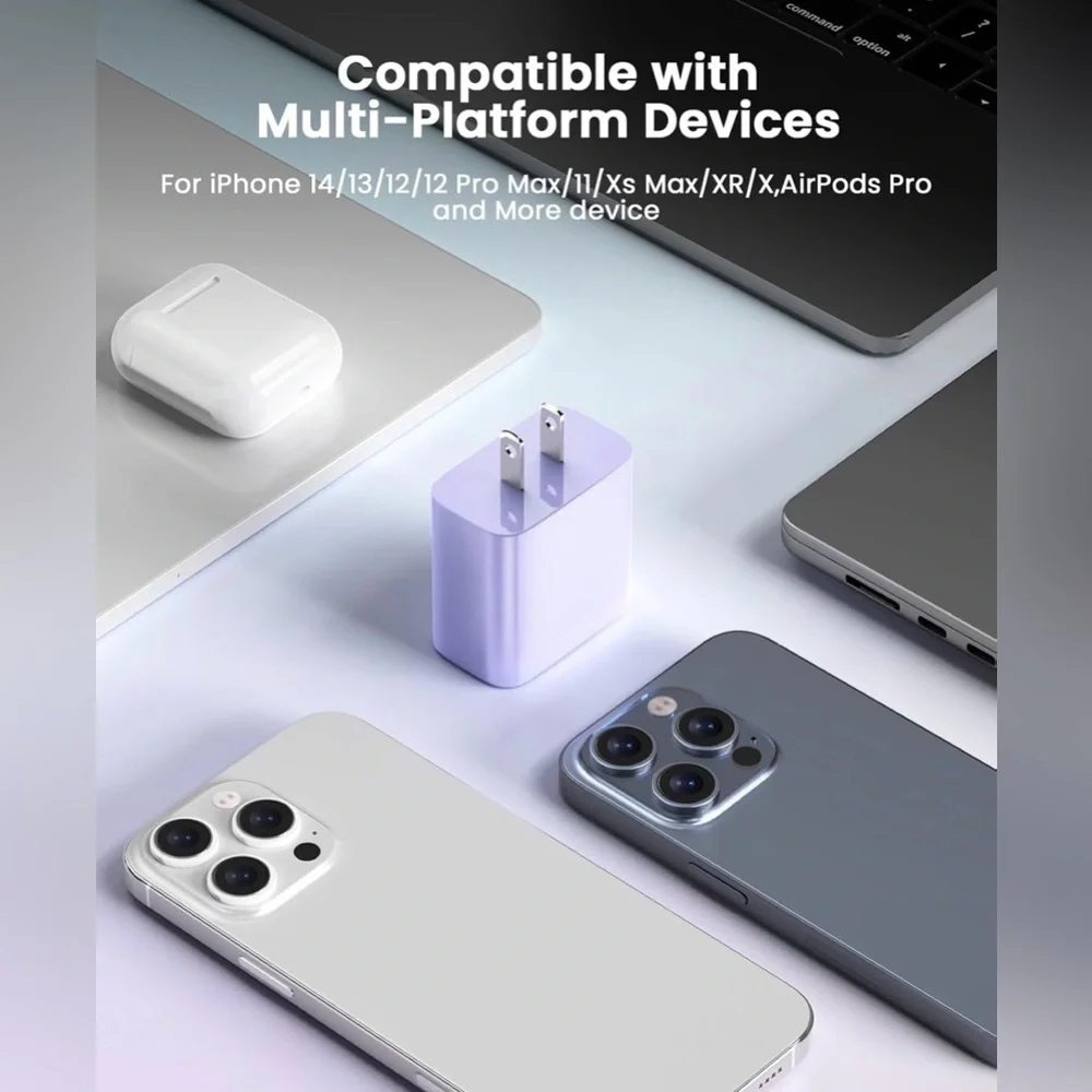 iPhone Charger Fast Charging 2 Pack Type C